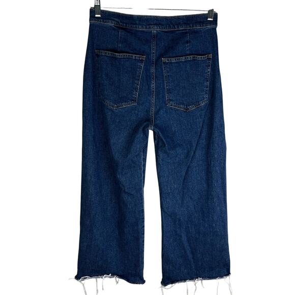 Veronica Beard Grant Wide Leg Extra High Rise Jeans Lakewood 31 - Picture 3 of 11